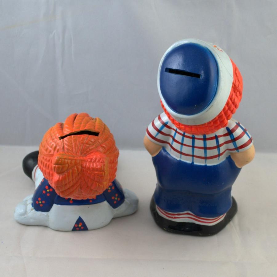 ラガディアン&アンディ ペア貯金箱 : カントリー雑貨DOLL GARDEN