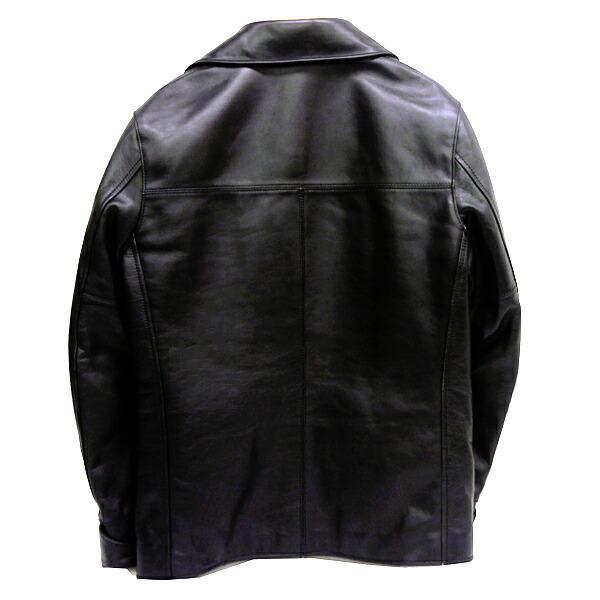 Y'2 LEATHER ワイツーレザー カーコート SHC-76 墨黒ホース ジャケット