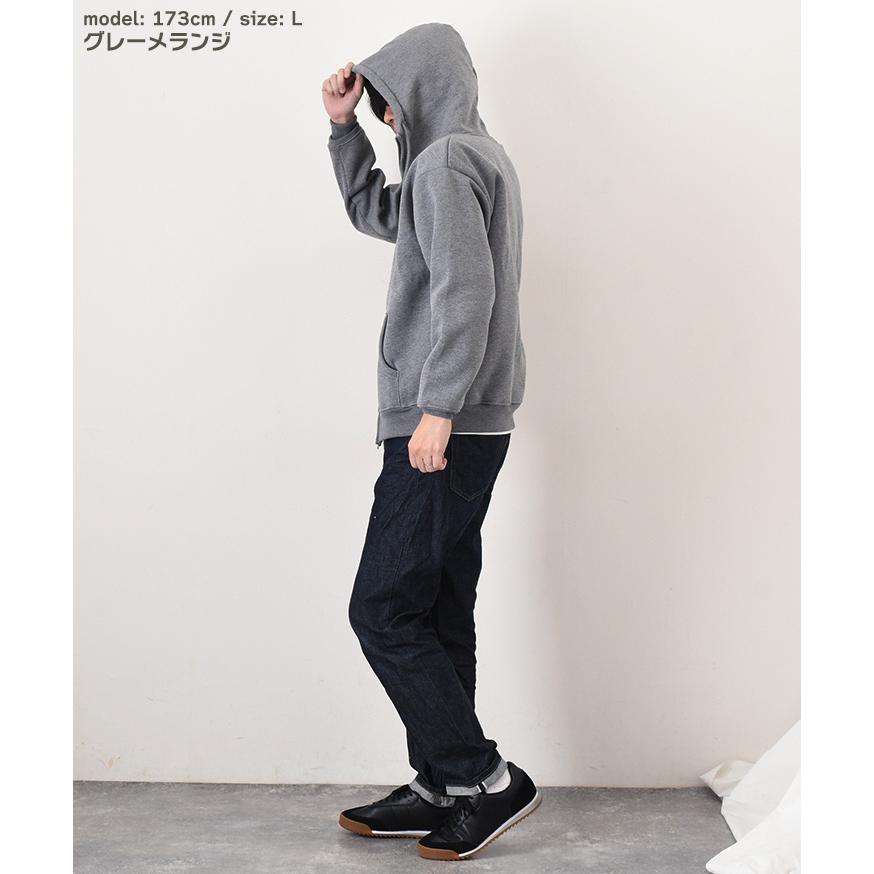 ジップパーカー レディース メンズ 裏起毛 厚手 裏ボア パーカー