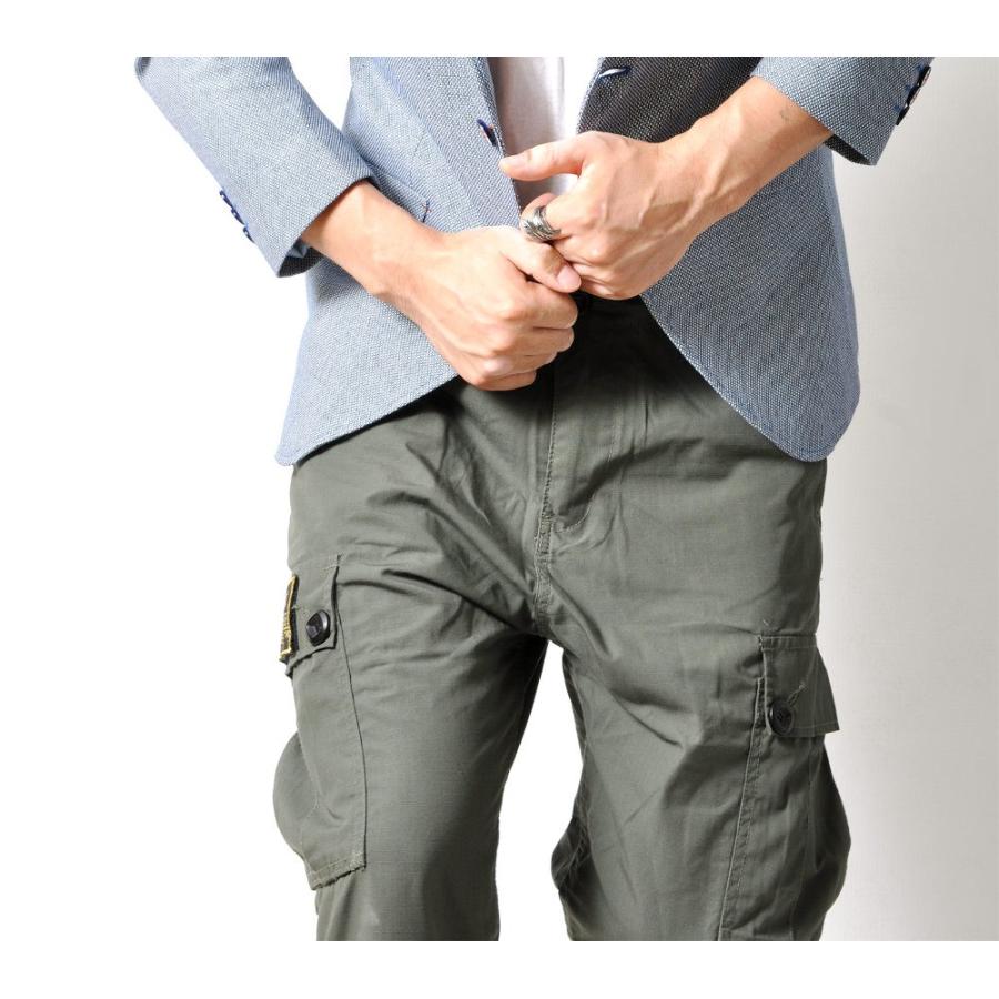 全品送料無料 期間限定 SALE カーゴチノパンツ メンズ ネイティブ柄