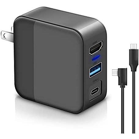 switchドック HDMI 変換 ACアダプター Type-c充電器（HDMI/USB 3.0