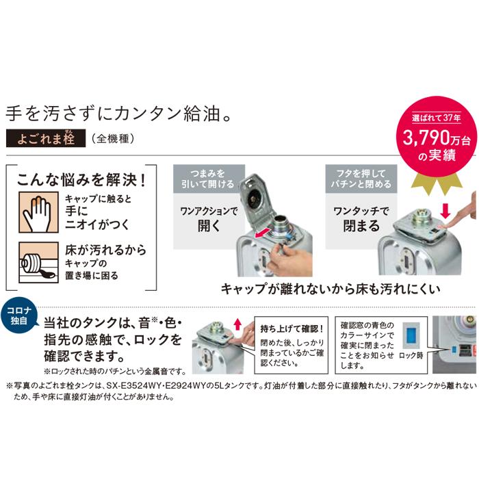 CORONA（コロナ） (送料無料) SX-EA28Y(W) 石油ストーブ 暖房器具