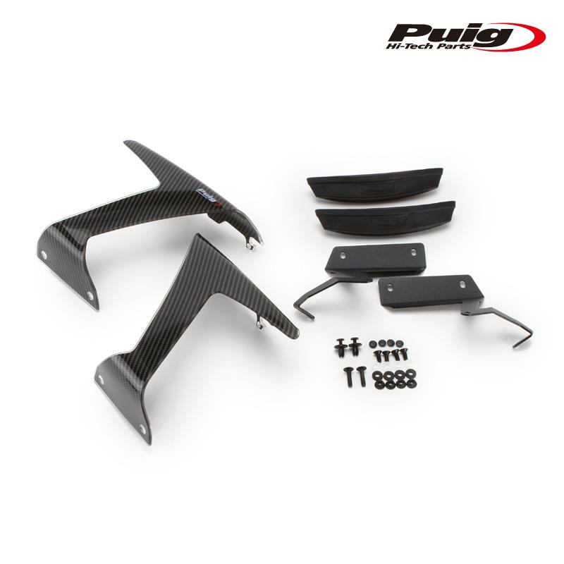 Puig（プーチ） Puig 21858C DOWNFORCE RACE SIDE SPOILERS [CARBON