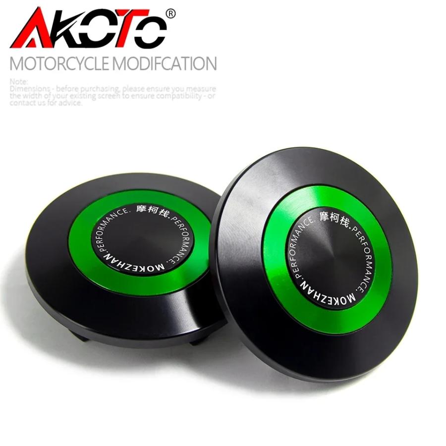 並行輸入品】 バイク フレーム キャップ アルミ カバー カワサキ