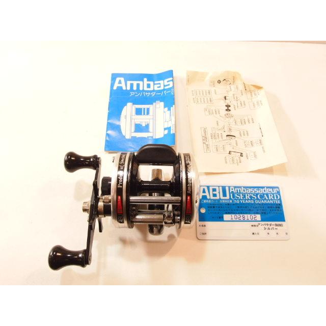 アブ ABU アンバサダー 5600C 右巻き ベイトリール パーミングカップ