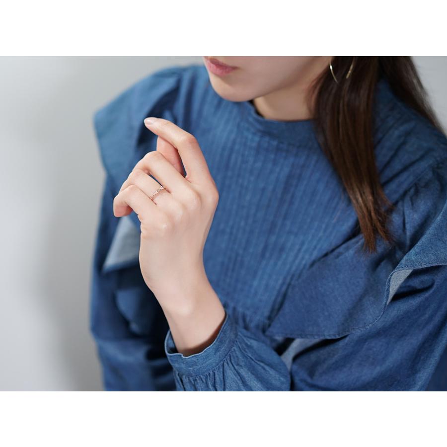 K18 ダイヤモンド レゴ リボン リング フェミニン ダイヤ rpa3040222