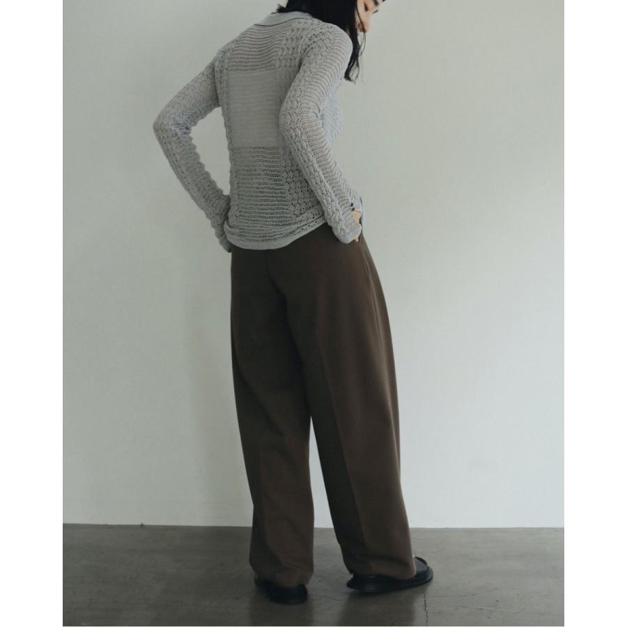 anuke（アンヌーク） (アンヌーク）Mix Knit Shirts 即日発送