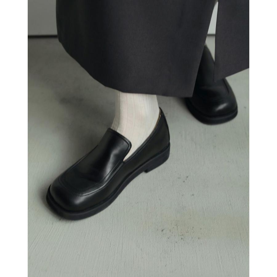 anuke（アンヌーク） Ecoleather Loafers 即納 : RAPTURE - 通販