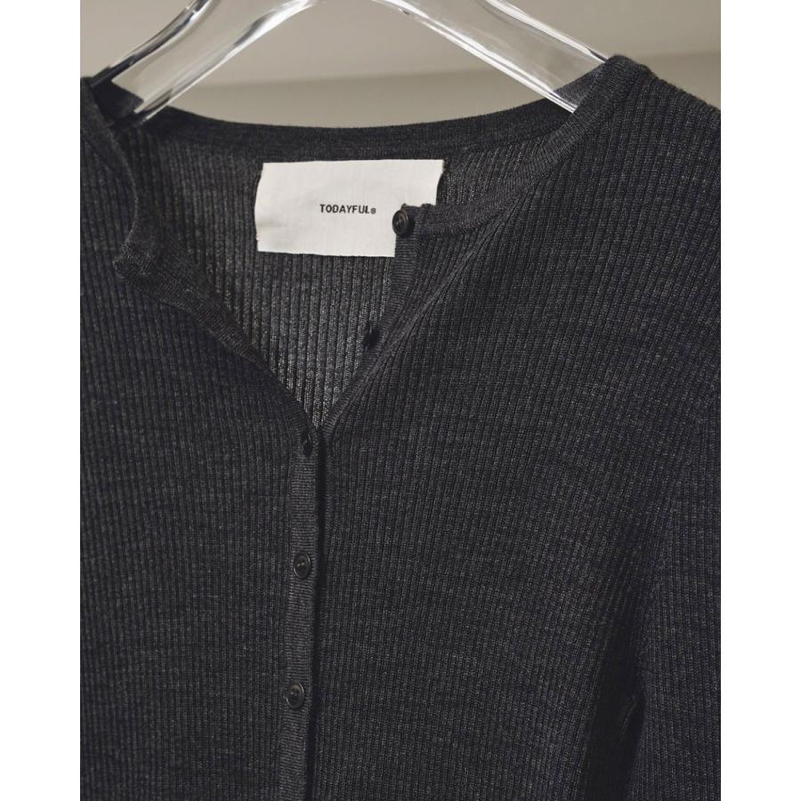 TODAYFUL (トゥデイフル）Silkwool Knit Cardigan 即日発送 : RAPTURE