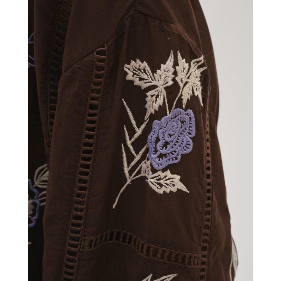 TODAYFUL トゥデイフル Embroidery Patchwork Shirts 予約商品