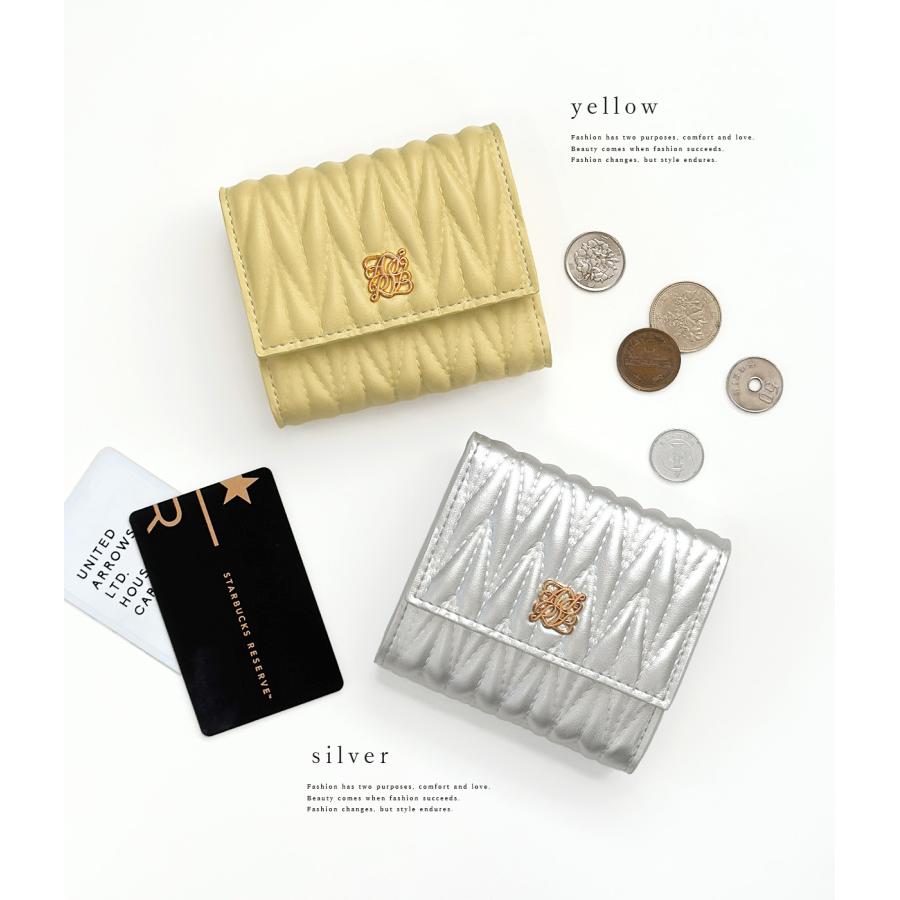 GISELLE 財布 レディース 三つ折り ミニ財布 折りたたみ 小さめ