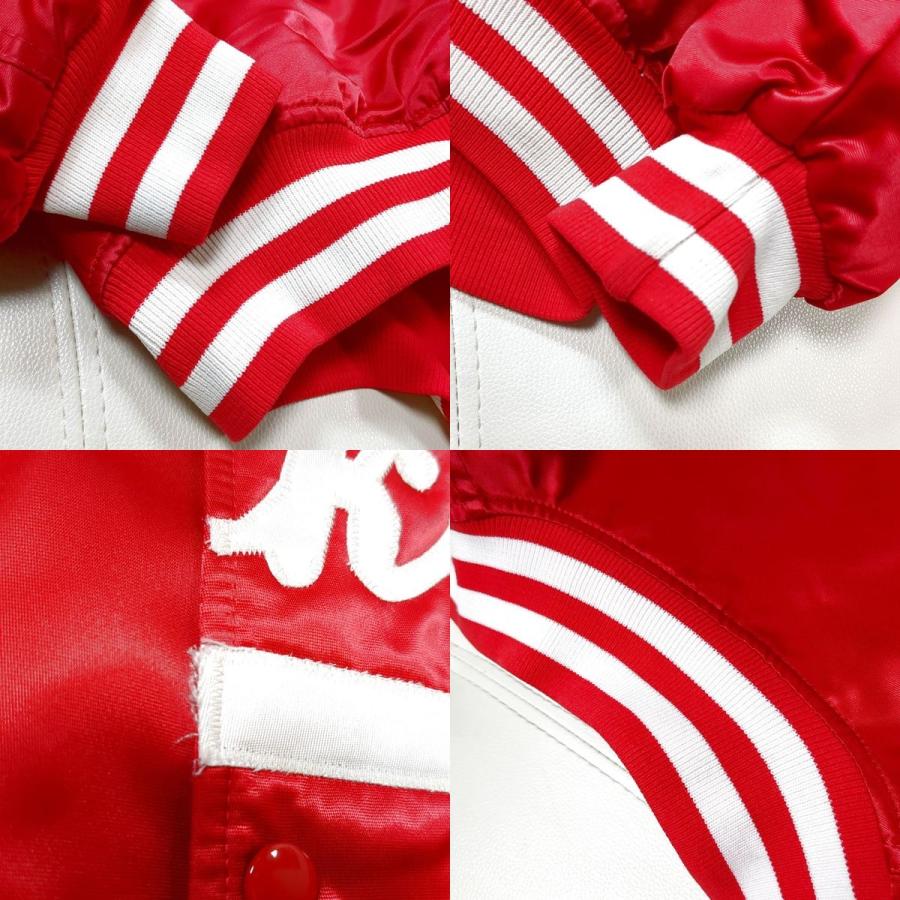 STARTER（スターター） USA製 ヤンキース ナイロンスタジャン M レッド