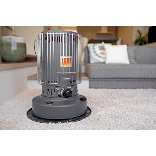 トヨトミ】 対流形 石油ストーブ KS-67H(H) グレー 日本製