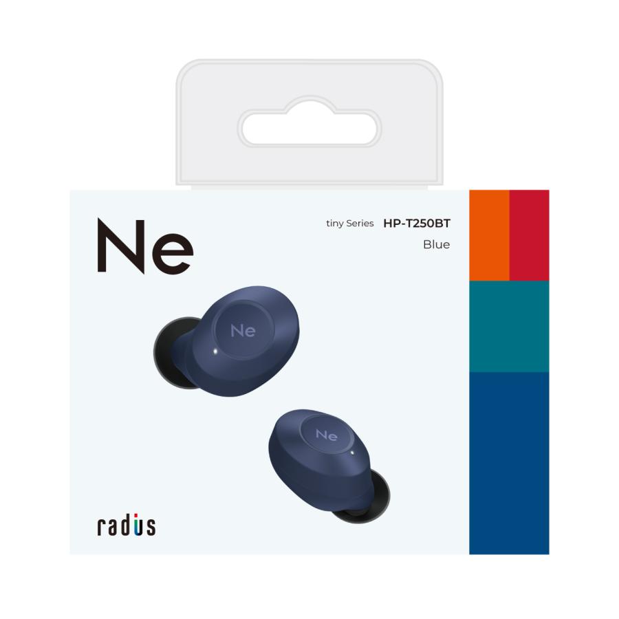 radius（ラディウス） radius HP-T250BT 完全ワイヤレスイヤホン