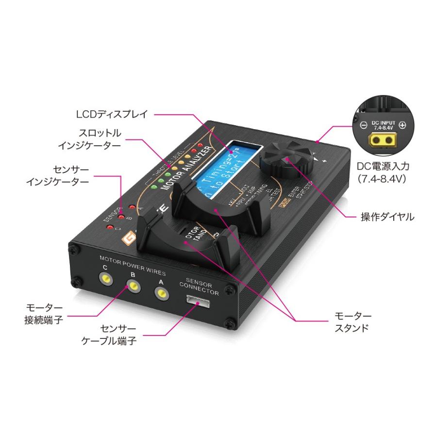 G-FORCE（ジーフォース） /G0107/Motor Analyzer(モーターアナライザー