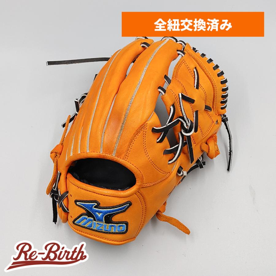 MIZUNO（ミズノ） 【全紐交換済み】 軟式グローブ / 内野手用 型付け