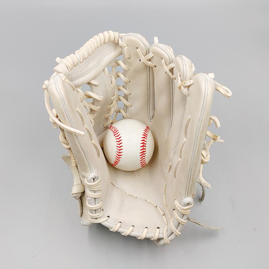 クリーニング済み 】 グラブワークス 硬式グローブ / 外野手用 型付け