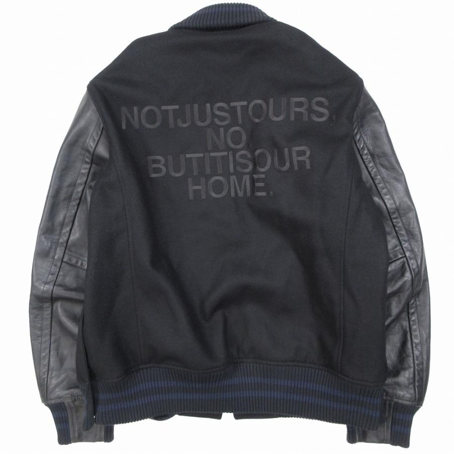 sacai（サカイ） 23aw Sacai スタジャン メルトン バーシティ