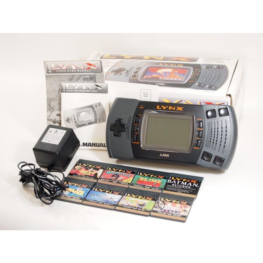 アタリ ATARI LYNX II(アタリ リンクス2) 箱、説明書、ACアダプタ