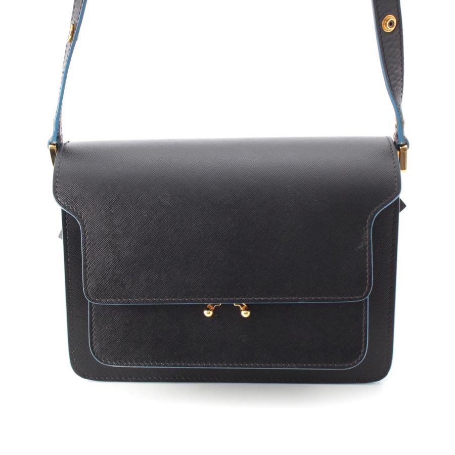 MARNI（マルニ） トランク レザー アコーディオン ショルダーバッグ