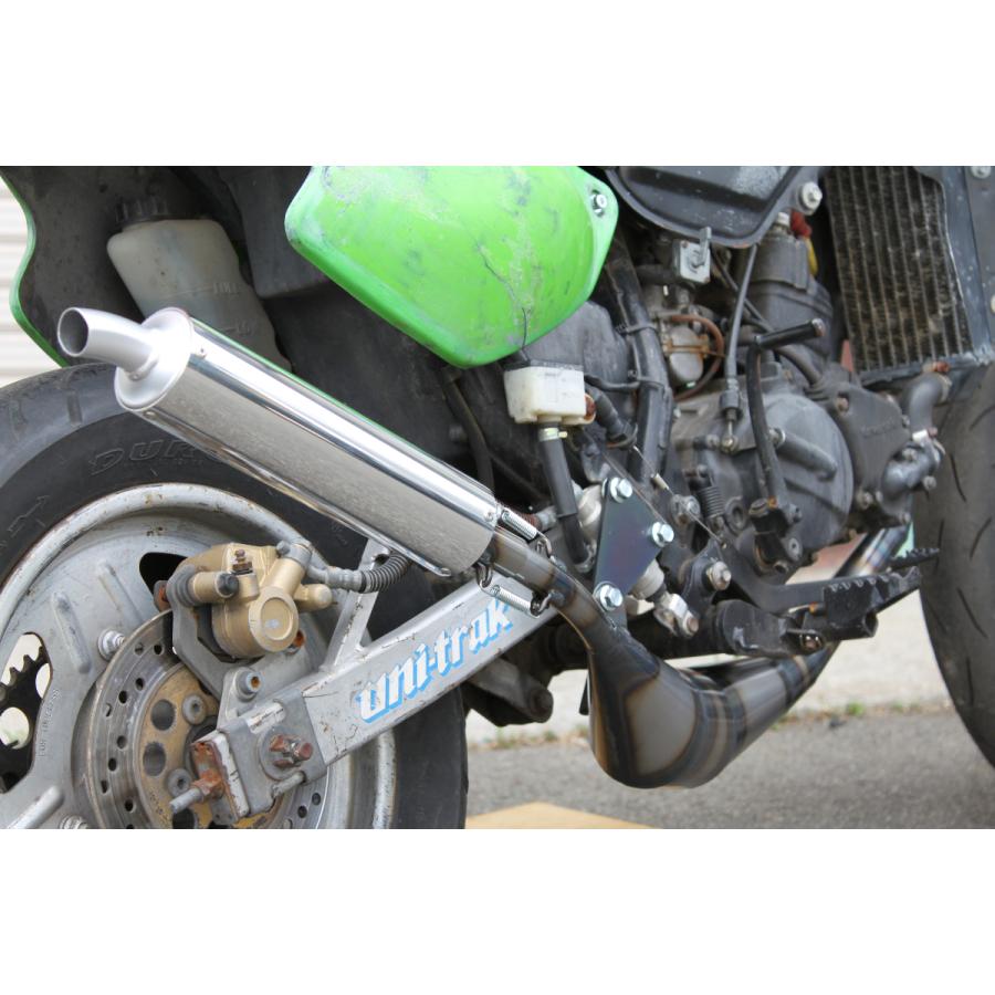 rb-works製☆KSR80☆ダウンチャンバーtypeK☆シルバーサイレンサー銀