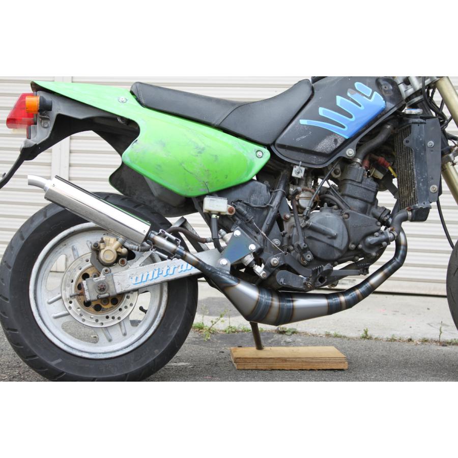 rb-works製☆KSR80☆ダウンチャンバーtypeK☆シルバーサイレンサー銀