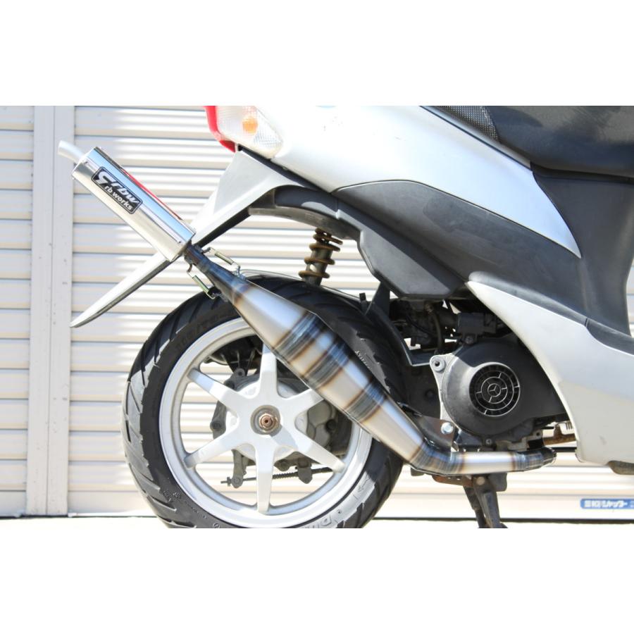 rb-works製☆スズキZZ/レッツII用☆レーシングチャンバー (マフラー