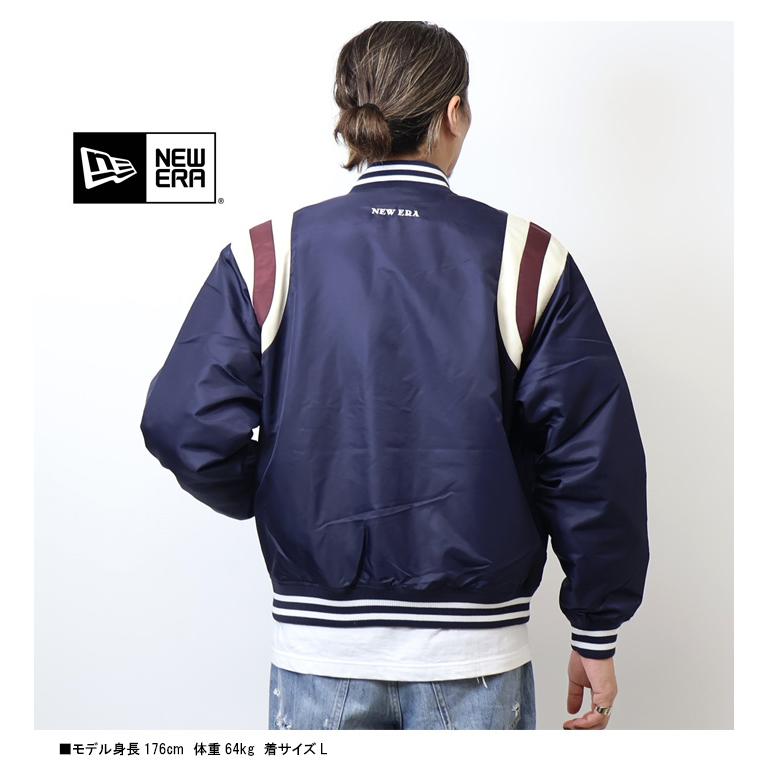 NEW ERA（ニューエラ） ナイロン バーシティージャケット Cooperstown