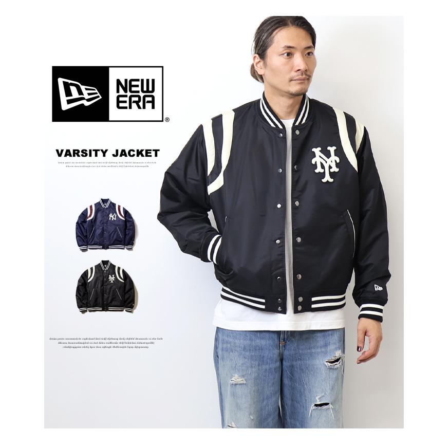 NEW ERA（ニューエラ） ナイロン バーシティージャケット Cooperstown