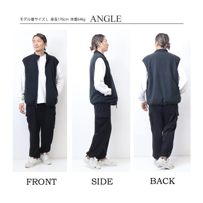 GRAMICCI（グラミチ） リバーシブル フリースベスト ライトアウター