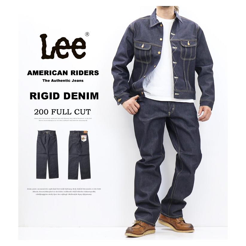 AMERICAN RIDERS Lee リー 生デニム リジット アメリカンライダース