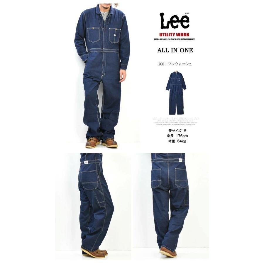 Lee（リー） ダンガリーズ つなぎ オールインワン ツナギ 定番 メンズ