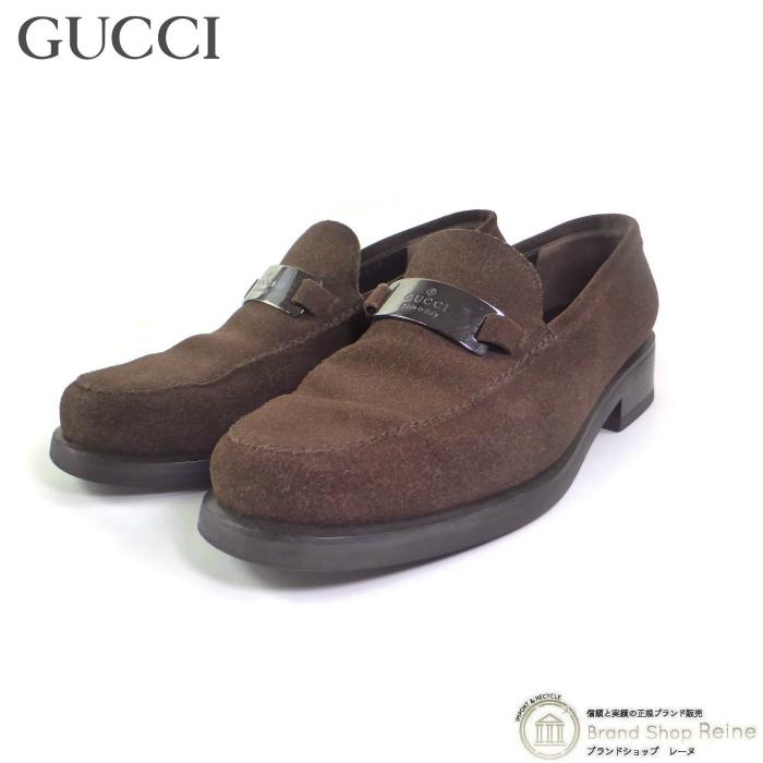 GG グッチ （GUCCI） スエード ローファー 靴 シューズ 100 0491 #36 1