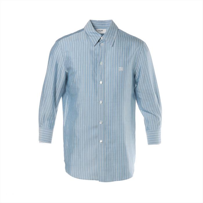 CELINE（セリーヌ） ストライプ トリオンフ コットン シャツ トップス