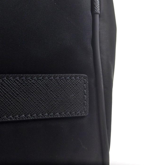 PRADA（プラダ） ナイロン テスート×サフィアーノ ボストンバッグ