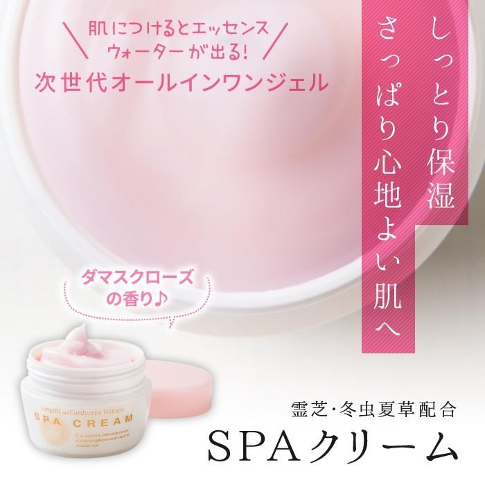 オールインワン ジェル スキンケア お試し 霊芝 冬虫夏草 SPAクリーム