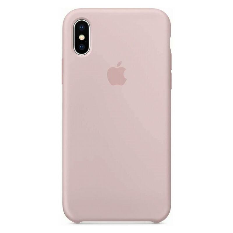 iPhone 【純正品】iPhone X / XS Apple シリコンケース ピンクアップル