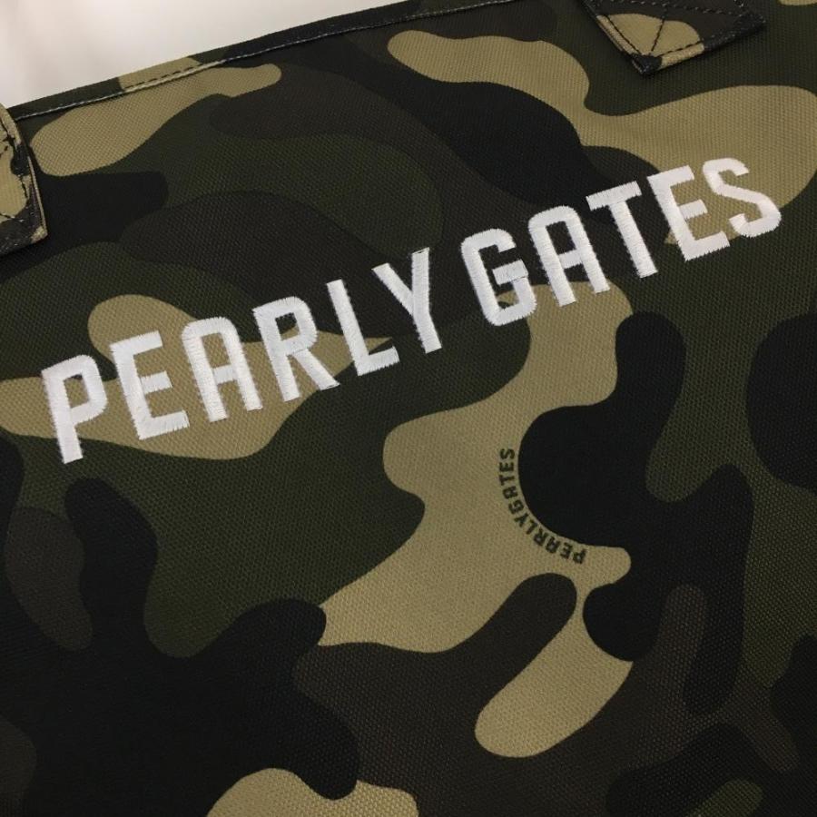 超美品】PEARLY GATES パーリーゲイツ ロッカーバッグ カーキ カモフラ