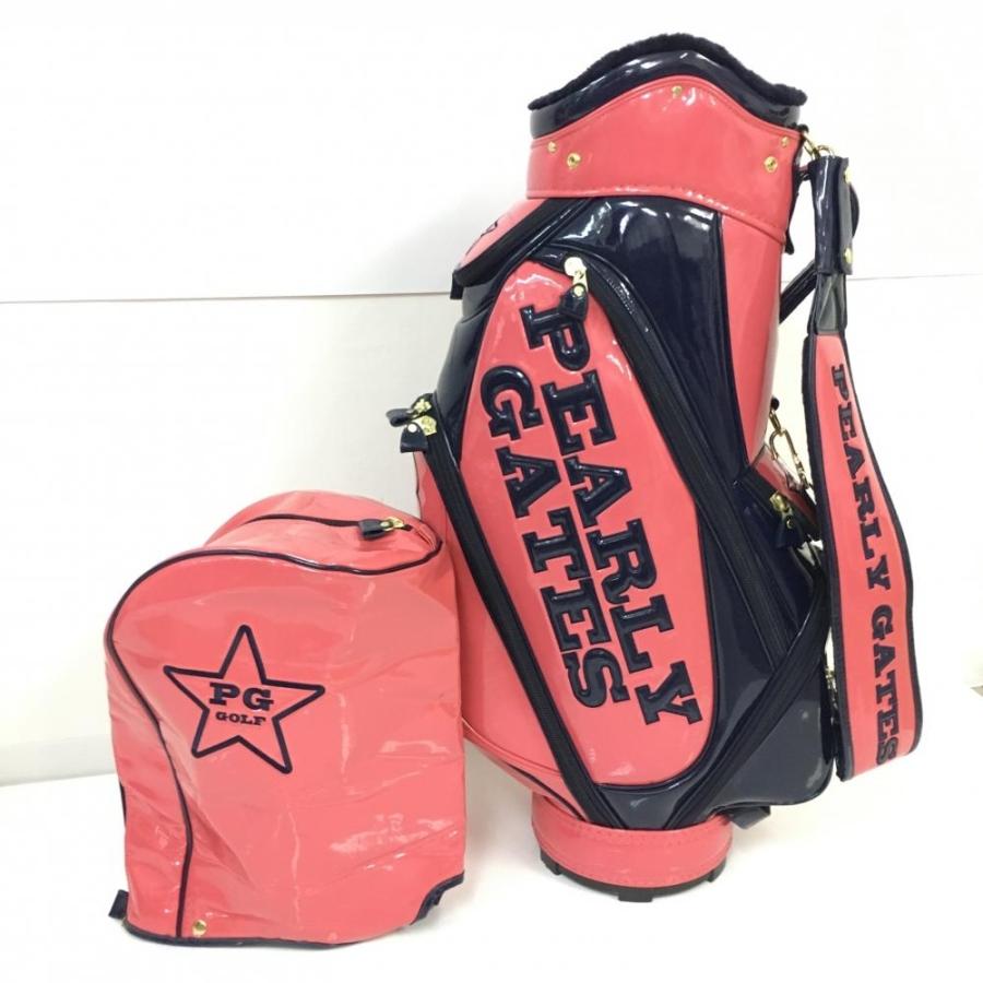 40%OFF価格／PEARLY GATES パーリーゲイツ キャディバッグ ピンク