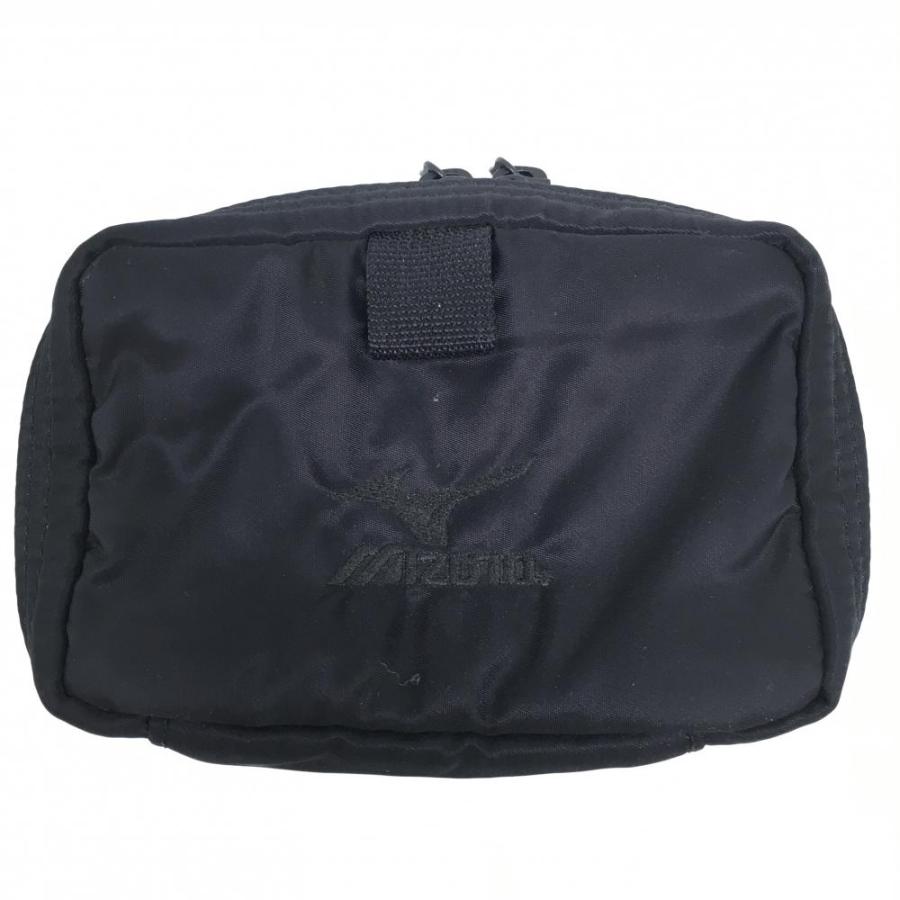 美品】ミズノ×PORTER ポーチ 黒 ポーター ティー装着可 ゴルフ 希少