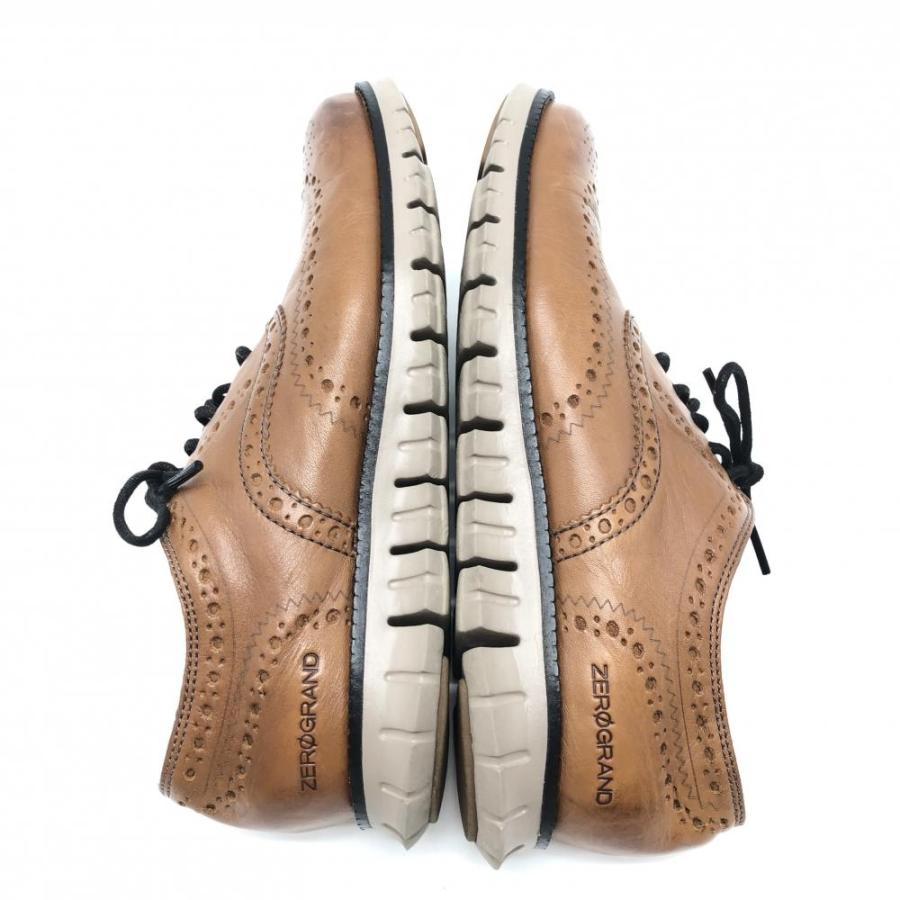 コールハーン ゴルフシューズ ブラウン C30277 ZEROGRAND スパイクレス