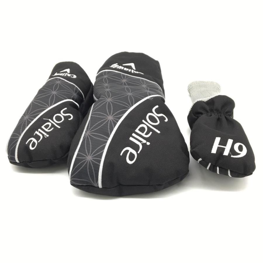 超美品】Callaway キャロウェイ ヘッドカバー3点セット（DR×FW×UT） 黒