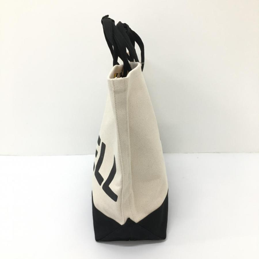 新品】ラフアンドスウェル ビッグトートバッグ アイボリー×黒