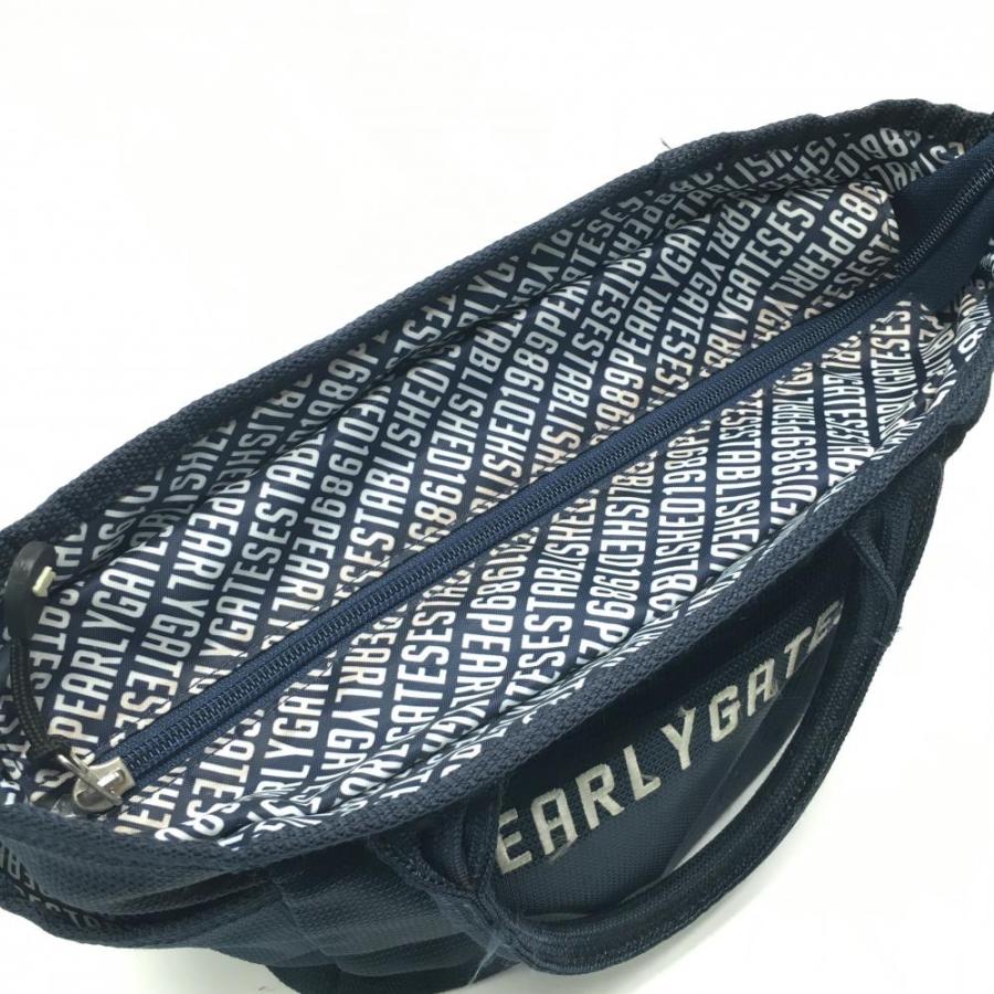 PEARLY GATES（パーリーゲイツ） カートバッグ ネイビー 内外ポケット