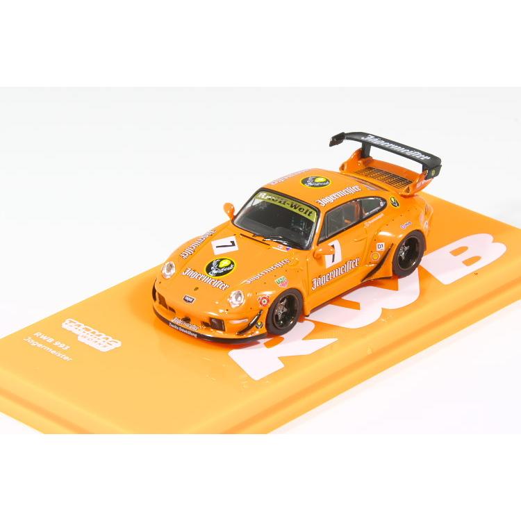 TARMAC Works 1/64 RWB 993 Jagermeister ポルシェ 911 RAUH-Welf
