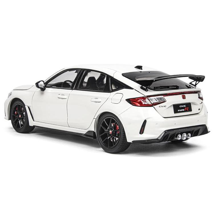 Paudi 1/18 ホンダ シビック タイプR FL5 2023 ホワイト 開閉 Honda