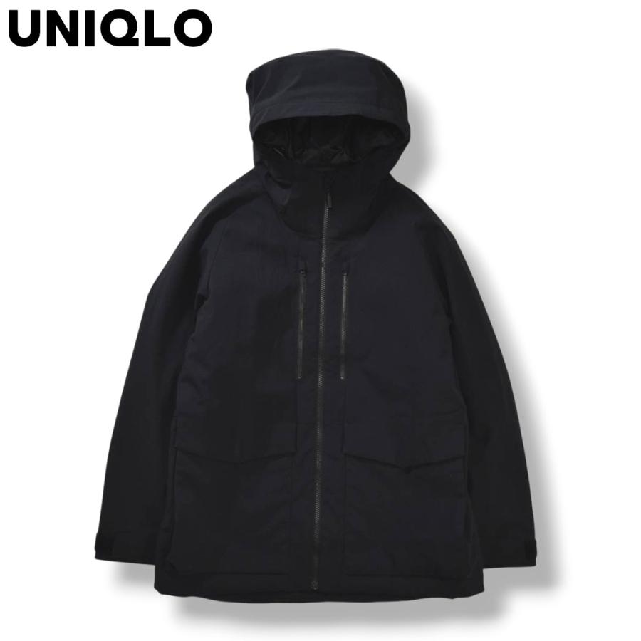 ユニクロ UNIQLO ハイブリッド ダウン パーカー ロング ジャケット