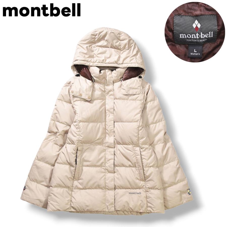 モンベル montbell トラベル ダウン パーカー キルティング ナイロン