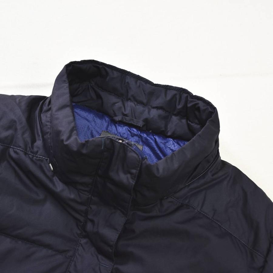 モンベル montbell キルティング ダウン ジャケット 刺繍 ロゴ L