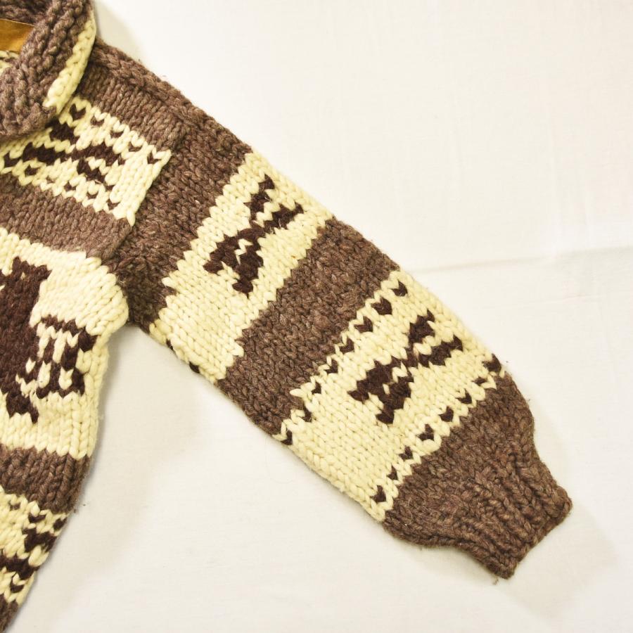 VINTAGE カナダ製 90s ヴィンテージ unknown カウチン ニット セーター